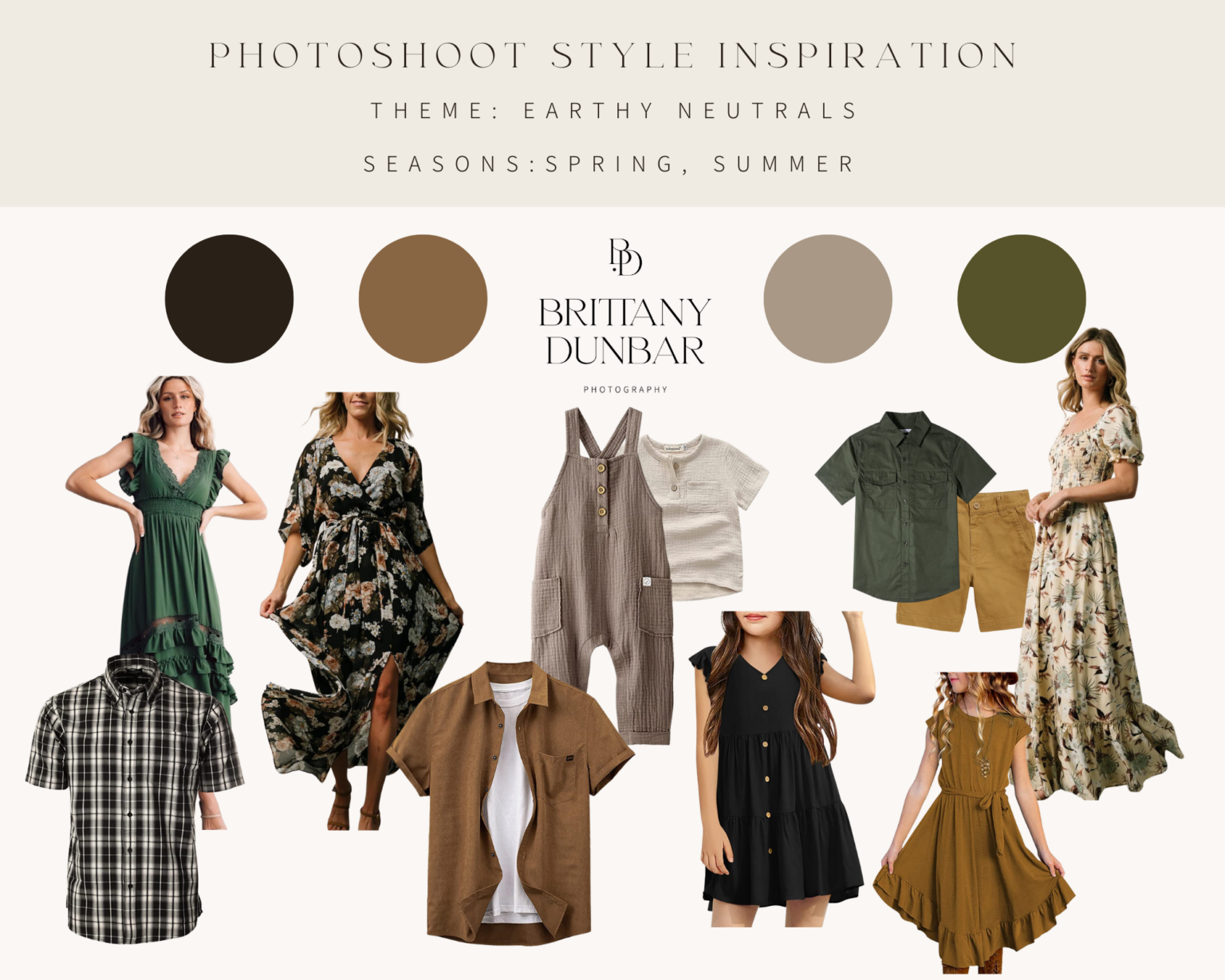 Spring and Summer Photo Shoot Outfit Inspiration ...