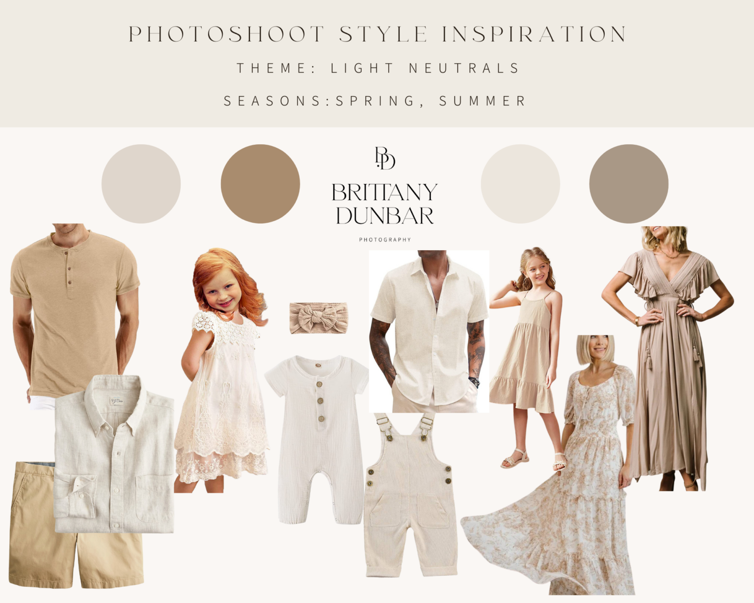 Spring and Summer Photo Shoot Outfit Inspiration ...