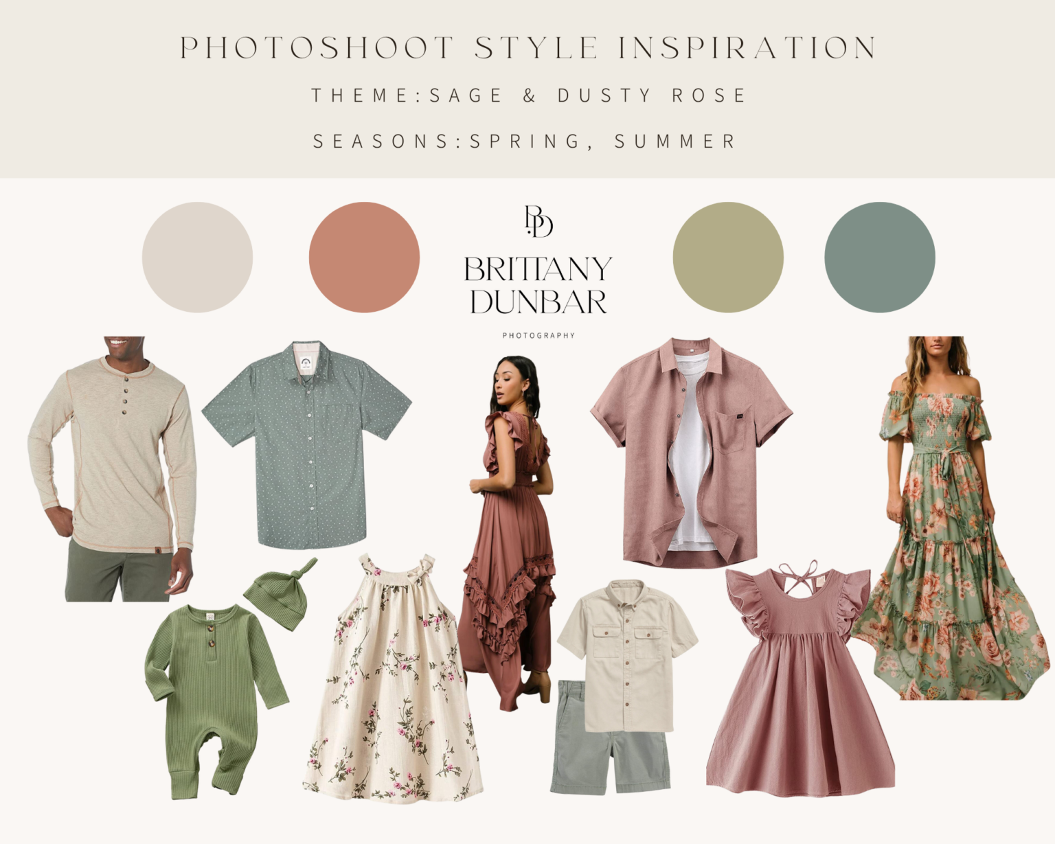 Spring and Summer Photo Shoot Outfit Inspiration ...