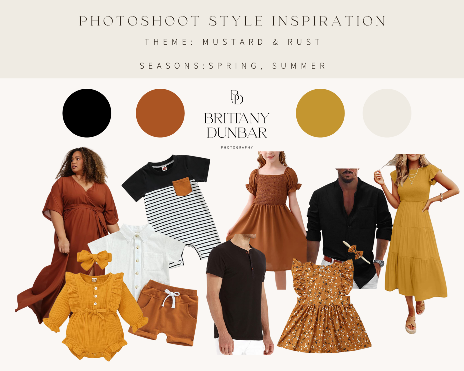 Spring and Summer Photo Shoot Outfit Inspiration ...