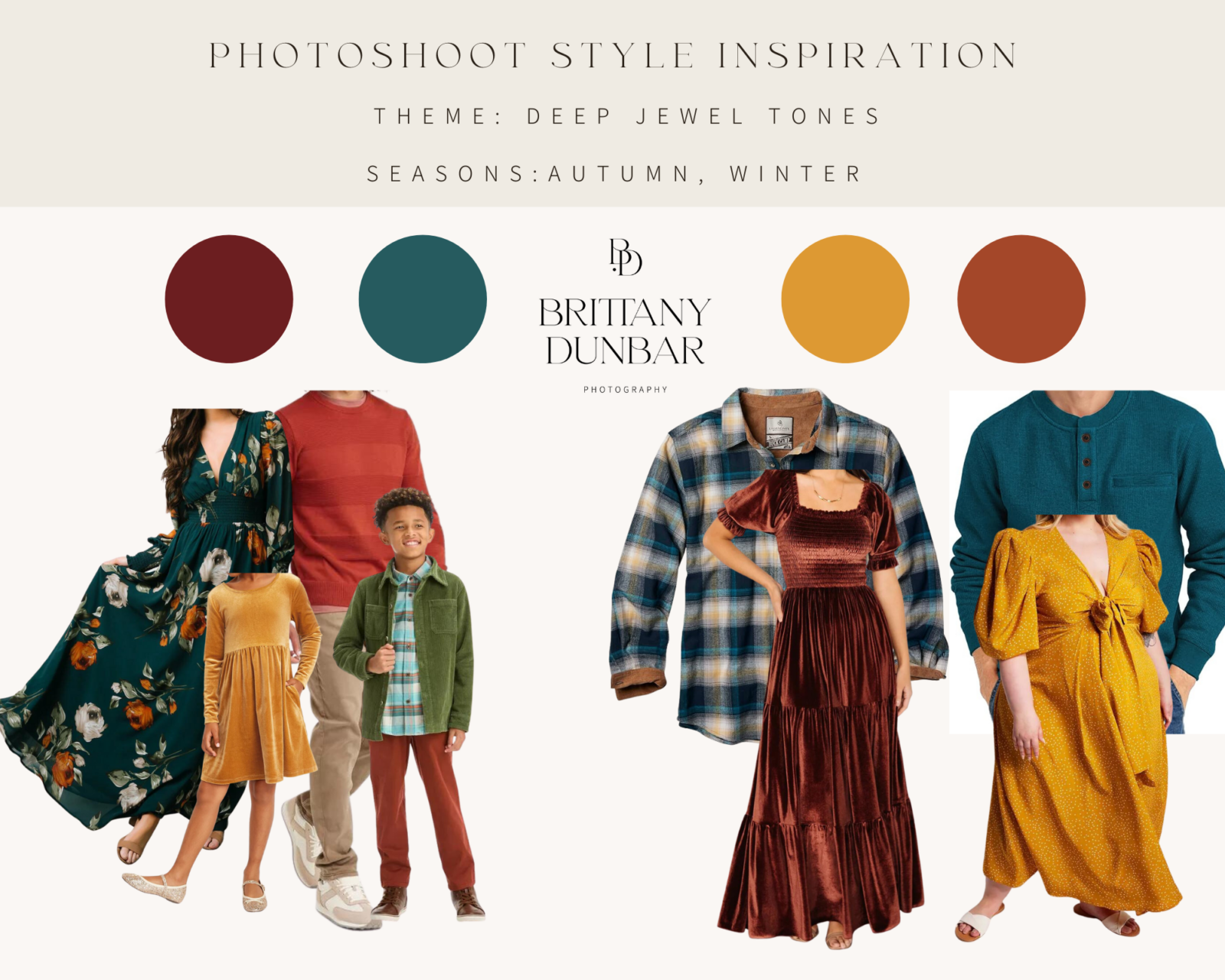 Autumn and Winter Photo Shoot Outfit Inspiration ...