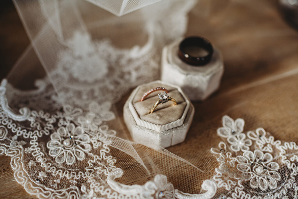 Baltimore photographers capture wedding details with wedding rings
