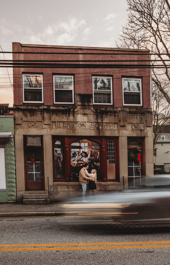 Baltimore photographer captures couple walking down the street